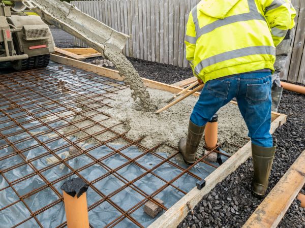 Basement Slab Pouring in Saint Charles