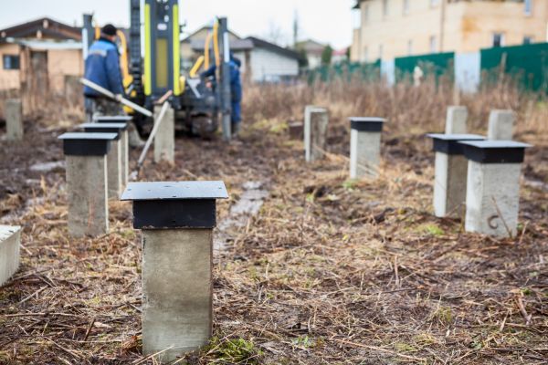 Concrete Piling Installation in Saint Charles