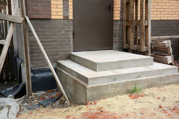 Cement Steps Construction in Saint Charles