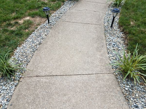 Cement Path Construction in Saint Charles