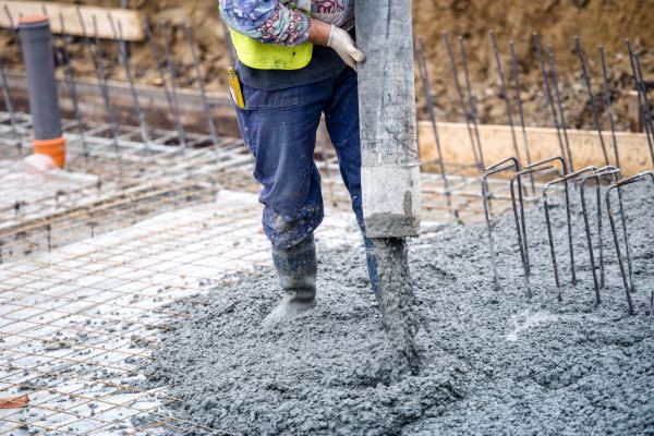 Cabin Foundation Pouring in Saint Charles