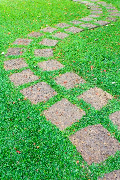Backyard Pathway Construction in Saint Charles