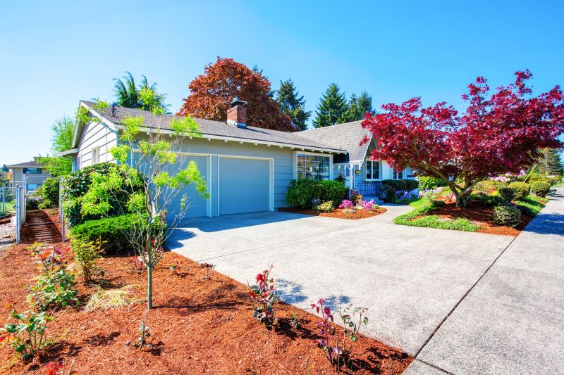 Concrete Driveway with Decorative Finish