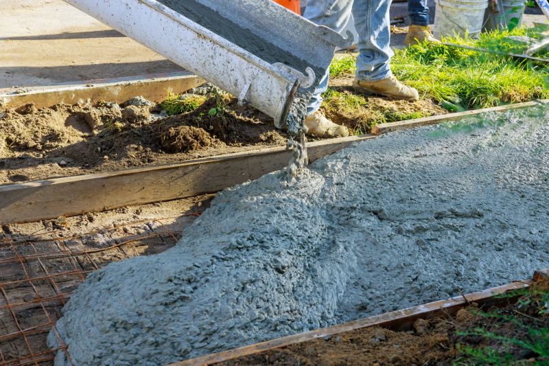 Driveway Concrete Laying